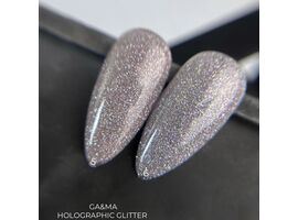 GA&MA. Reflective Gel polish, HOLOGRAPHIC GLITTER #5, 10 ml, гель-лак світловідбиваючий ( попередня упаковка) #2
