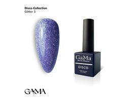 GA&MA. Reflective Gel polish, HOLOGRAPHIC GLITTER #3, 10 ml, гель-лак світловідбиваючий ( попередня упаковка) #1