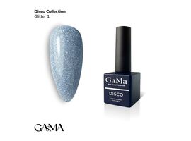 GA&MA. Reflective Gel polish, HOLOGRAPHIC GLITTER #1, 10 ml, гель-лак світловідбиваючий ( попередня упаковка) #1