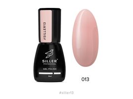 SILLER Gel Polish №13 CREAMY PEACH, кремово-персиковий, 8 ml, гель-лак #1