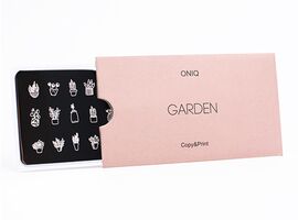ONIQ Пластина для стемпінгу Echo: Garden #1 #2