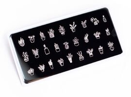 ONIQ Пластина для стемпінгу Echo: Garden #1 #1