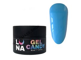 Luna Candy Gel 1, камуфлирующий гель "Голубой", 30 ml (KOREA) #1
