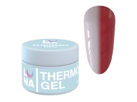 LUNA Builder Thermo gel #4 Red / Grey, 30 ml,  термо-гель моделюючий, червоний / сірий #1