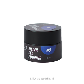 SILLER Gel Pudding №5 DARK BLUE, 5 ml, гель-лак зручний для майстра #1