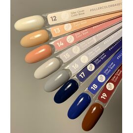 SILLER Color Base №13, світло-абрикосова, 8 ml #2