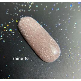 Ga&Ma Gel polish SHINE 16, гель-лак світловідбиваючий, 10 ml #1
