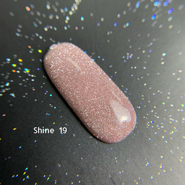 Ga&Ma Gel polish SHINE 19, гель-лак світловідбиваючий, 10 ml #1