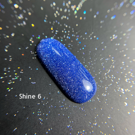 Ga&Ma Gel polish SHINE 6, гель-лак світловідбиваючий, 10 ml #1