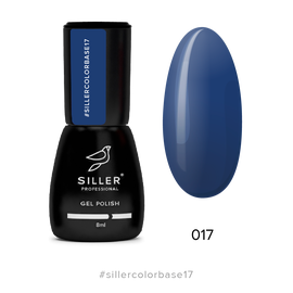 SILLER Color Base №17, темно-синя, 8 ml #1