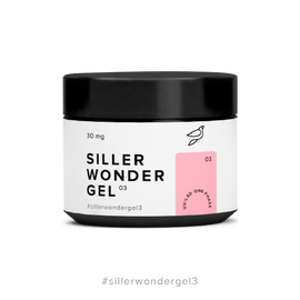 SILLER One Phase Wonder Gel №3 Молочно-рожевий, 30 ml #1