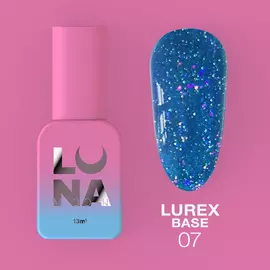 LUNA Lurex Base #07, Reflective, світловідбиваюча база, 13 ml #1