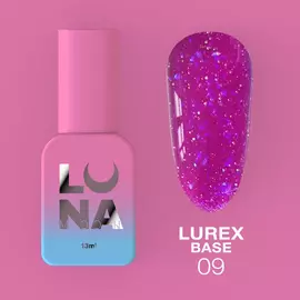 LUNA Lurex Base #09, Reflective, світловідбиваюча база, 13 ml #1