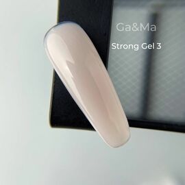 GaMa Strong gel Powder #003, гель без опилу, пудровий, 30 ml #1