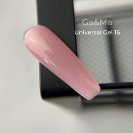 Ga&Ma Universal gel 16, гель без опилу, рідкий, 15 ml #1