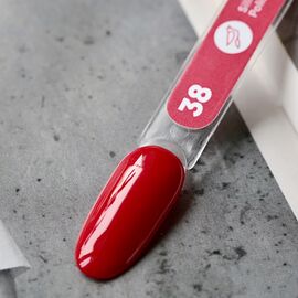 SILLER Gel Polish №38 CLASSICAL RED, класичний червоний, 8 ml, гель-лак #2