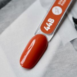 SILLER Gel Polish №44B ORANGE TERRACOTTA, помаранчево-теракотовий, 8 ml, гель-лак #2