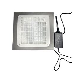 NEW Built-in Nail dust Collector "Air Max VF12 Plus", Витяжка вбудована з регулятором потужності, решітка "сіра сталь", двигун Корея #2