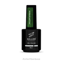 SILLER Fiber Base, 15 ml, Укріплююча база з волокнами, прозора #1