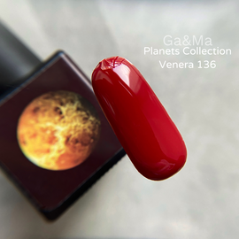 GaMa Gel polish #136 Venus, Венера, 10 ml, гель-лак #1