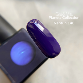 GaMa Gel polish #140 Neptune, Нептун, 10 ml, гель-лак #1