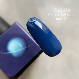 GaMa Gel polish #139 Uranus, Уран, 10 ml, гель-лак #1