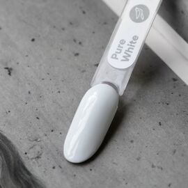 SILLER Gel Polish PURE WHITE, ідеальний білий, 8 ml, гель-лак #2