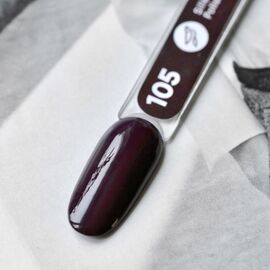 SILLER Gel Polish №105 EGGPLANT, баклажан, 8 ml, гель-лак #2