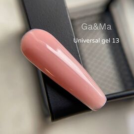 GA&MA. Universal gel 13, гель без опилу, рідкий, 15 ml #2