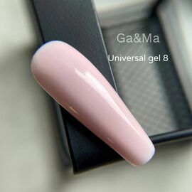 GaMa Universal gel 8, гель без опилу, рідкий, 15 ml #1
