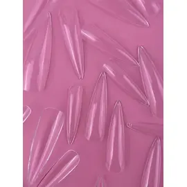 LUNAmoon. Gel Tips, Stiletto XL, 500 шт, гелеві тіпси, стилет XL #2