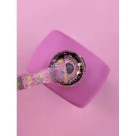 LUNAmoon. Confetti Top Coat, 13 ml, топ з кольоровими шестигранниками #2