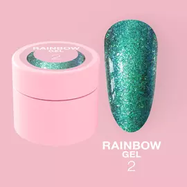 LUNA Rainbow Gel #2, гель для дизайну з ефектом хамелеону, 5 ml #1