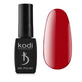 KODI Gel Polish #60R Classic Red with micro shimmer, класичний червоний з мікроблиском, 8 ml, гель-лак #1