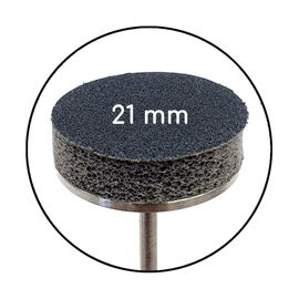 The Pilochki Набір 50 шт, Змінні бафи 100 грит для диска Ø 21 mm, чорні #2