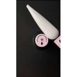 SILLER Bottle Gel №11 Молочно-рожевий, 15 ml, гель твердий #2