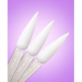 DNKa’. Milky Top coat, 12 ml, топ молочний #2