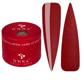 DNKa’ Cover Base #0002 Gambling, 30 ml, червона база з шимером #1