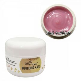 NAILAPEX Builder gel Pink Builder, 30 g, Моделюючий гель "без опилу", ніжно-рожевий #1