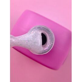 LUNAmoon. Light Acrygel #39 Milky shimmer, 13 ml, світловідбиваючий рідкий гель, молочний з шимером #2