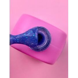 LUNAmoon. Light Acrygel #41 Dark blue shimmer, 13 ml, світловідбиваючий рідкий гель, темно-синій з шимером #2