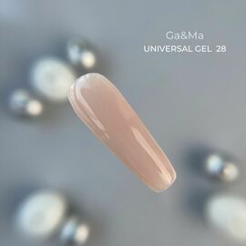 GaMa Universal gel 28, гель без опилу, рідкий, 30 ml #1
