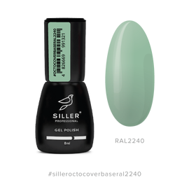 SILLER Octo Cover Base COLOR, 8 ml, База з активним компонентом Octopirox, RAL 2240 #1