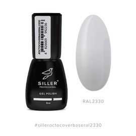 SILLER Octo Cover Base COLOR, 8 ml, База з активним компонентом Octopirox, RAL 2330 #1