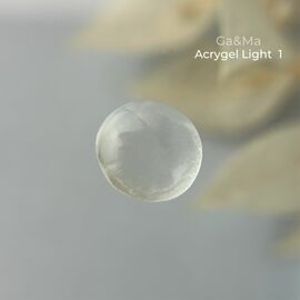 GaMa Acrygel LIGHT #001 Clear, прозорий, 30 ml #1