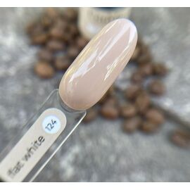 GA&MA. Gel polish #124 FLAT WHITE, 10 ml, гель-лак, Флет вайт #2