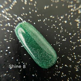 GaMa Reflective Gel polish SHINE #8, 10 ml, гель-лак світловідбиваючий #1