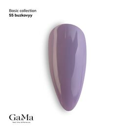 GaMa Gel polish #55 LILAC, гель-лак, бузковий, 10 ml #1