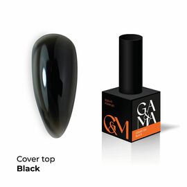 GaMa Cover Top Black, 10 ml, Камуфлюючий топ, чорний #1