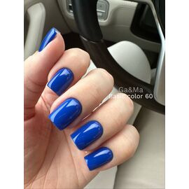 GA&MA. Gel polish #60 ULTRAMARINE, 10 ml, гель-лак, ультрамарин #2